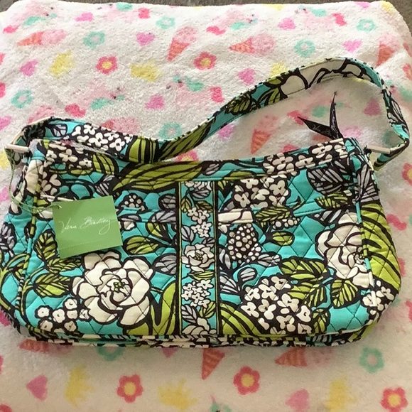 Vera Bradley Handbags - Vera Bradley Cassidy Shoulder Bag in Island Blooms NWT